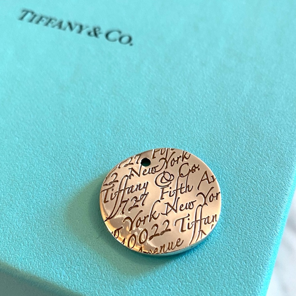 Tiffany & Co. Notes Pendant